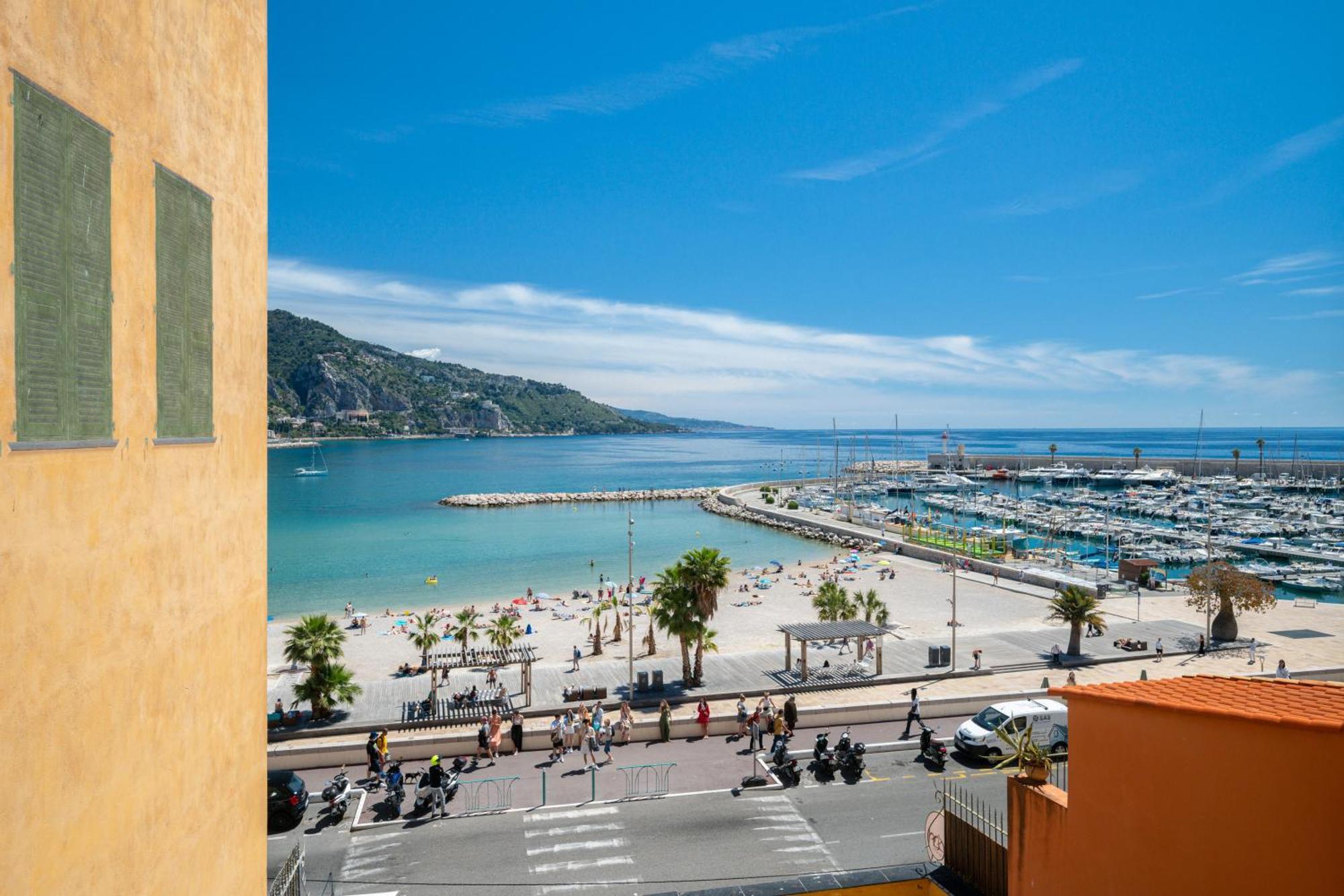 Les Sablettes - Bord De Mer - Vieille Ville - Parking Prive ม็องตง ภายนอก รูปภาพ